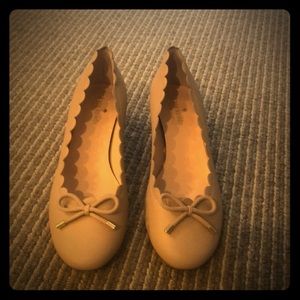 Kate Spade nude pumps
